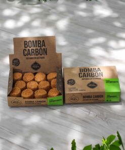 Alternative view of Bomba Carbón x24 Citronella Naranja